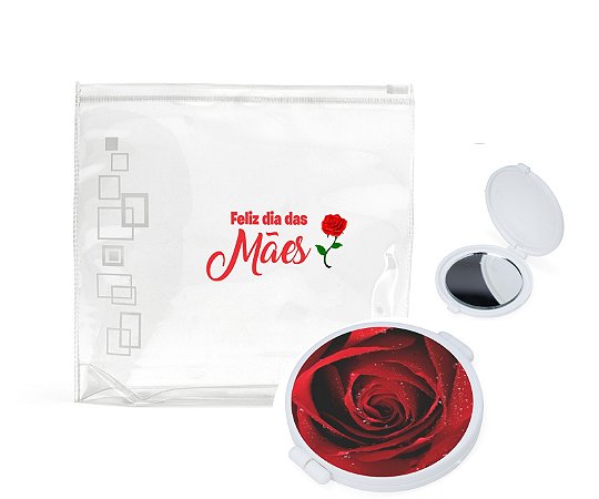 Necessaires + Espelho personalizado dia das Mães