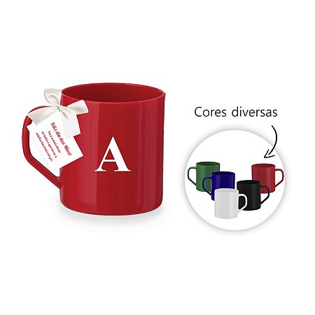 Caneca Plástica 400ml personalizada dia das Mães