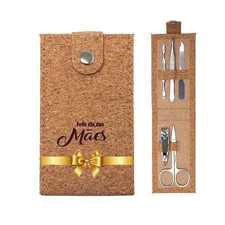 Kit Manicure 5 Peças personalizado Dia das Mães
