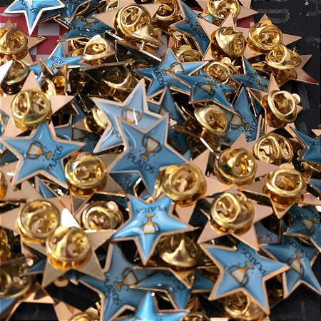 Botton Estrela Dourada personalizada como desejar