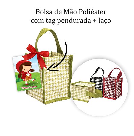 Bolsa de Mão Xadrez Personalizada