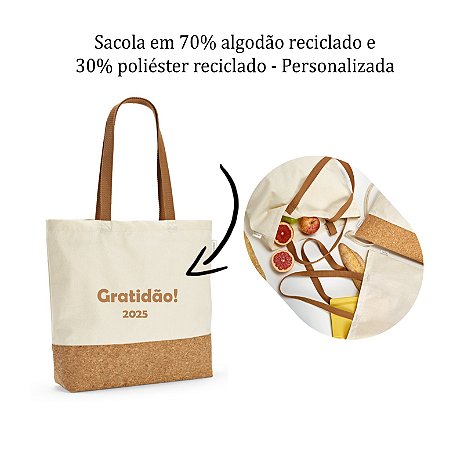 Sacola de Juta Personalizada como desejar