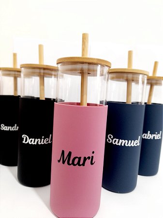 Copo de Vidro 500ml personalizado como desejar