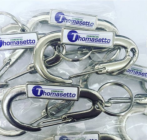 Chaveiro Mosquetão Personalizado como desejar