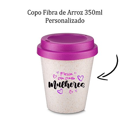 Copo Café personalizado Dia das Mulheres
