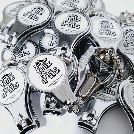 Chaveiro Metal 3 em 1 Personalizado Dia dos Pais