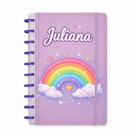 Caderno de Disco personalizado