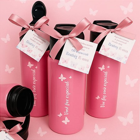 Squeeze Alumínio 650ml Personalizado com Tag