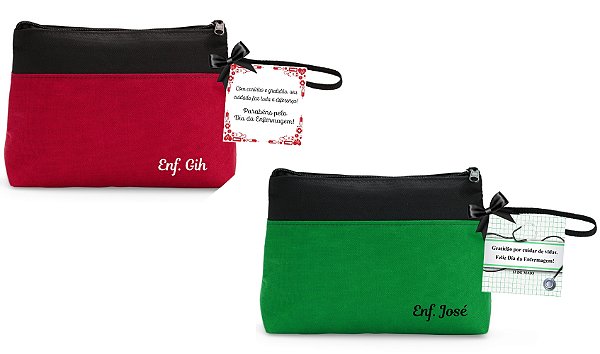 Nécessaire Nylon Personalizada Dia da Enfermagem