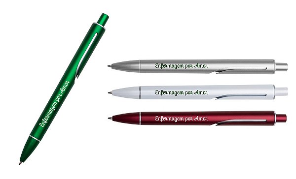 Caneta Plástica Dia da Enfermagem Personalizada