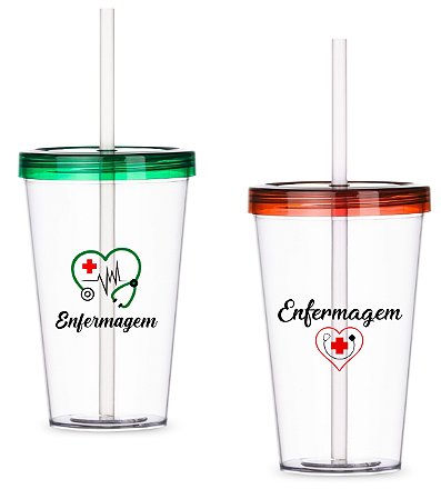 Copo Plástico 600ml Personalizado Como Desejar