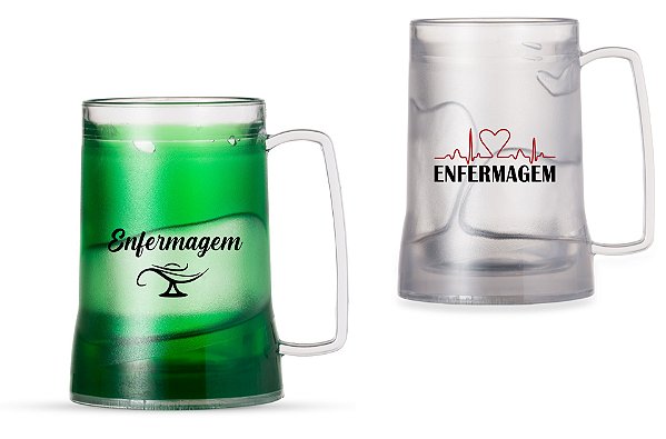 Caneca Gel 400ml Personalizada com a Logo que Desejar
