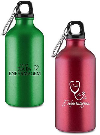 Garrafa de Alumínio 550 ml Personalizada como Desejar