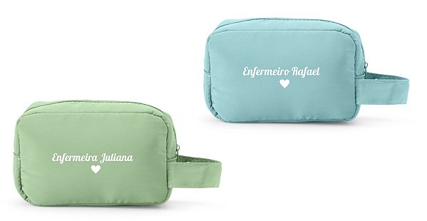 Nécessaire Poliéster Personalizada Com sua Logo