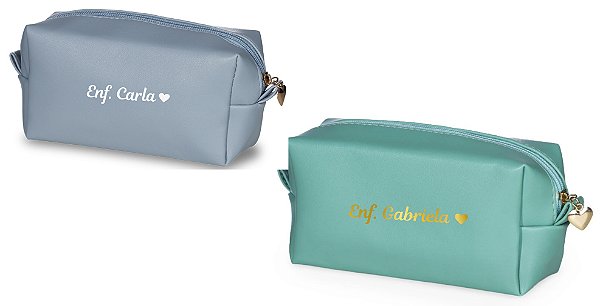 Nécessaire PU Impermeável Personalizada Como Desejar