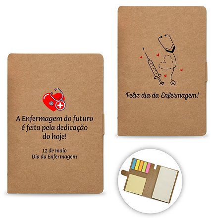 Bloco de Anotações com Autoadesivos Personalizado como Desejar