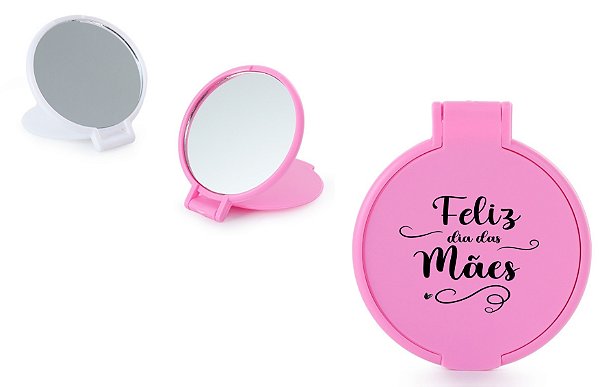 Espelho Plástico Sem Aumento Personalizado Como Desejar