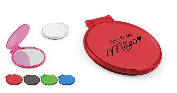 Espelho Plástico Personalizado com Sua Logo