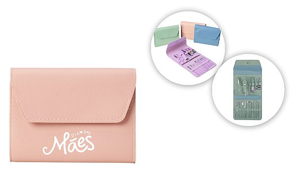 Kit Manicure 16 Peças Personalizado com Sua Logo