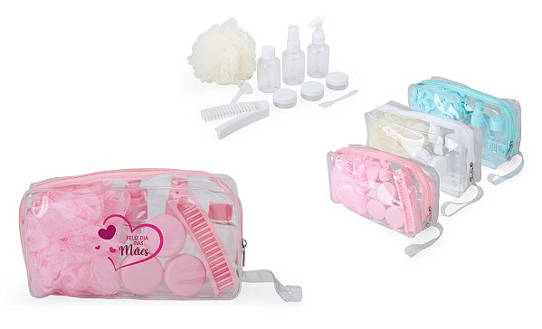 Kit Viagem 10 Peças Personalizado Dia Das Mães Como Desejar