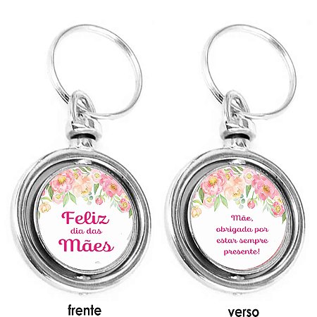 Chaveiro Girátorio Personalizado Como Desejar