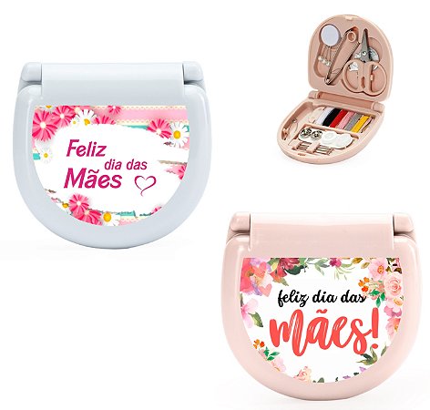 Kit Costura Plástico Dia das Mães Personalizado Como Desejar