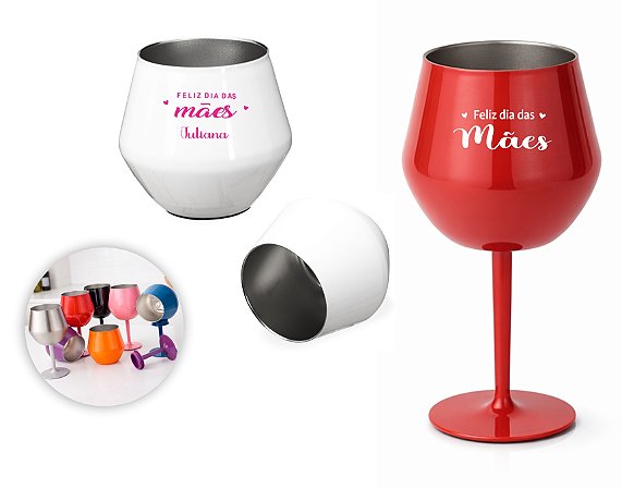 Taça Térmica 350ml Personalizada Dia das Mães