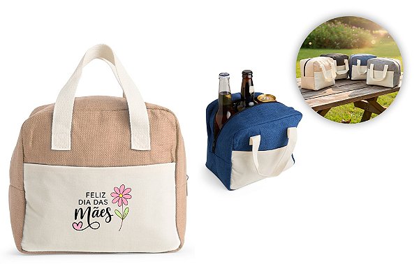 Bolsa Térmica 8L Personalizada Dia das Mães