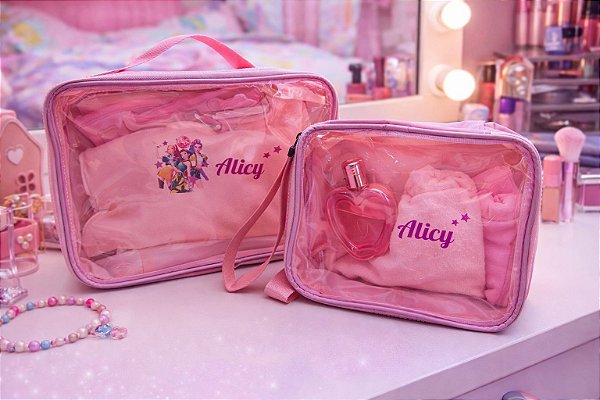 Kit 2 Peças Nécessaire Personalizada Como Desejar