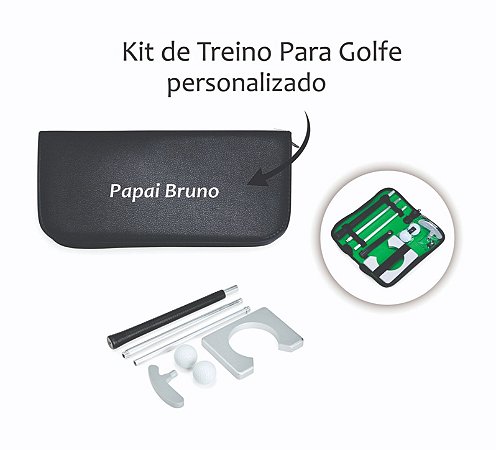 Kit de Treino Para Golfe Personalizado Dia dos Pais