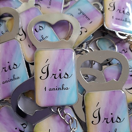 Chaveiro Abridor de Garrafa Personalizado Como Desejar