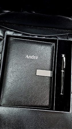 Kit Executivo 2 Peças Personalizado Com seu Nome