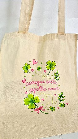 Sacola de Algodão Personalizada Direto na Peça Com a Arte que Desejar