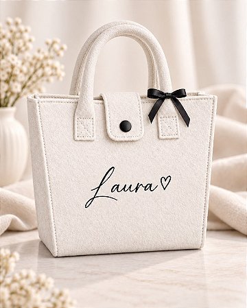 Bolsa Feltro Personalizada Como Desejar