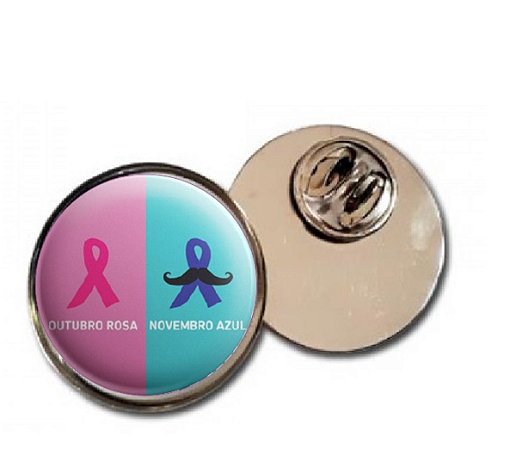 Botton Outubro Rosa e Novembro Azul