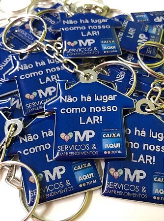 Chaveiro Casinha Para Imobiliárias Personalizado