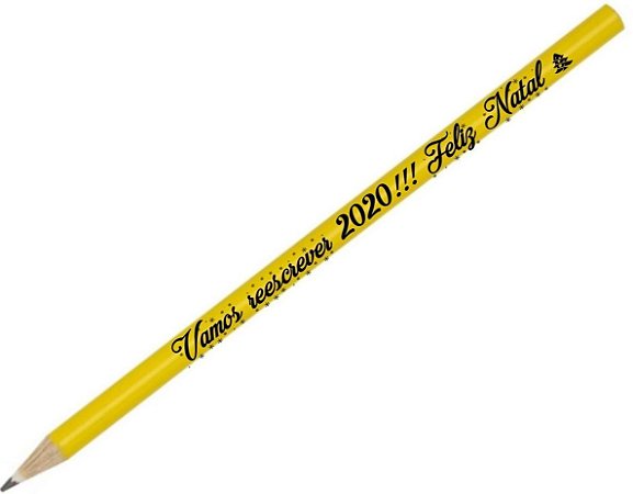 Lapis Personalizado Vamos Escrever 2021