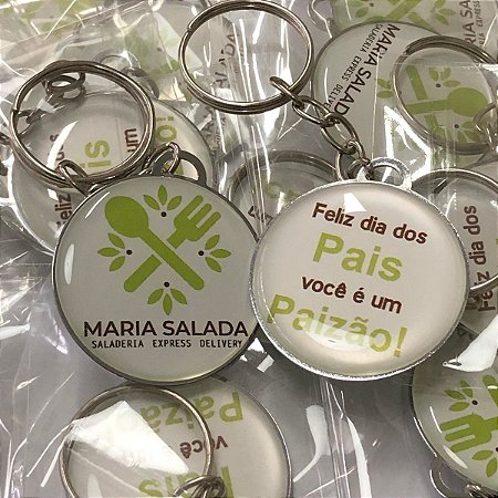 Chaveiro Resinado no Tema que Desejar
