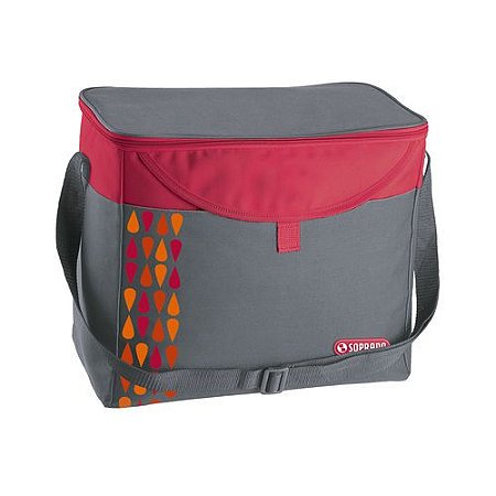 BOLSA TERMICA SOPRANO 18L POP VERMELHA