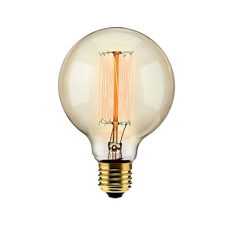 LAMP.FILAMEM.CARB ELGIN.G95 40Wx220V 2000K