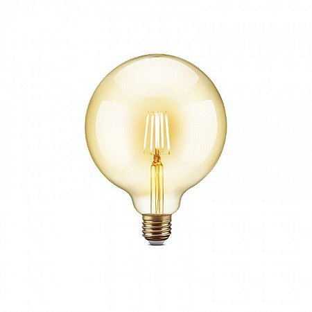 LAMP.FILAMEM.LED ELGIN G 95  4W 2200K E-27