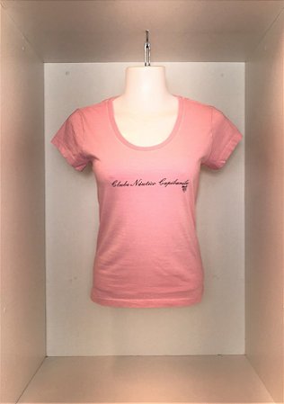 Camisa Náutico - Clube Náutico Capibaribe/ Rosa - Linha Stone Feminina