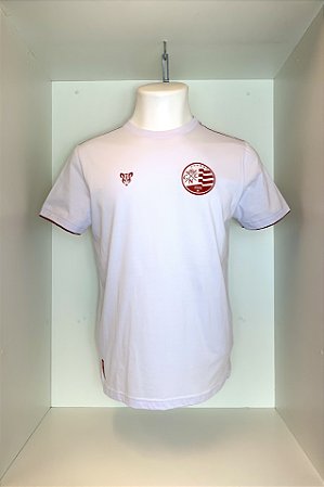 Camisa Náutico - Escudo Atual/ Branca - Algodão Masculina - Timbushop -  Loja Oficial do Clube Náutico Capibaribe