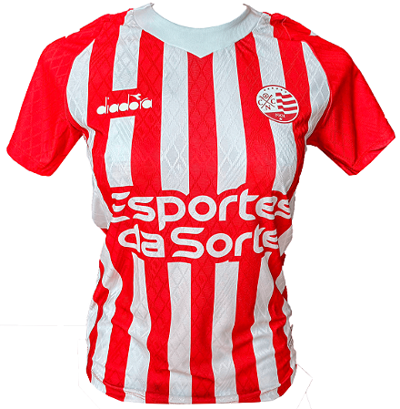 CAMISA NÁUTICO SQUADRA PADRÃO I 2024 - LISTRADA FEMININA