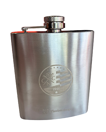 Cantil de Bolso Náutico - Inox 198ml - Prata