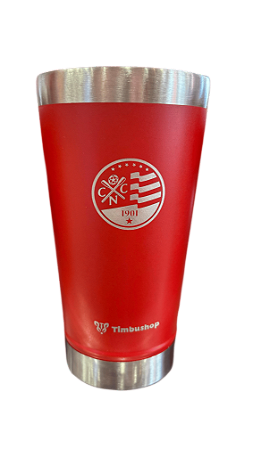 Copo Térmico S/Tampa Vermelho - Escudo atual