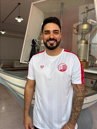 Camisa Escudo Atual/ Detalhe Vermelho CNC - Dry Masculina