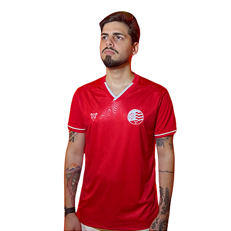 Camisa Náutico - Escudo Atual / Vermelha - Dry