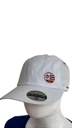 Boné Branco/ Escudo Atual Bordado - SuperCap