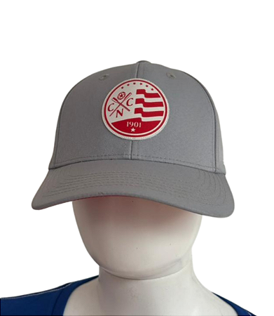Boné Cinza/ Escudo Atual Relevo - SuperCap